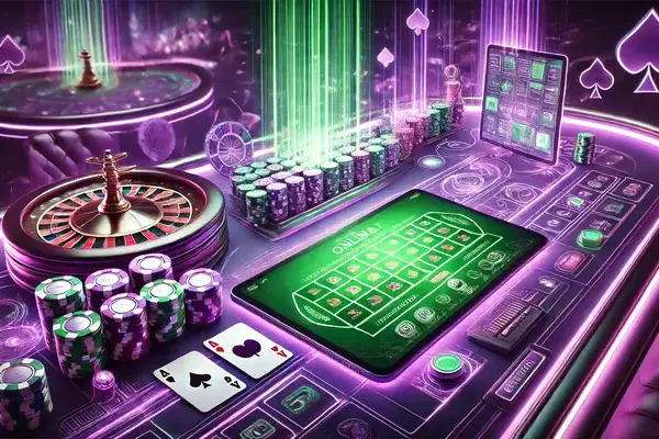 Modern Online Baccarat Interface at Grosvenor Casino