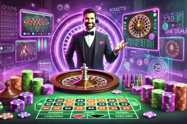 Live dealer roulette online